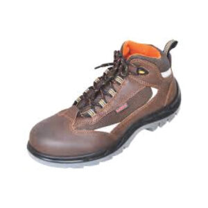 Executive Ankle Sporty Lace-up Brown Leather